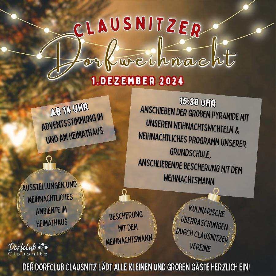 Clausnitzer Dorfweihnacht 2024