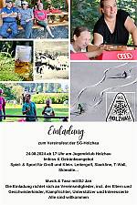 24. 08. 2024<br> Vereinsfest der SG Holzhau